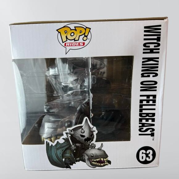 Funko Pop Lord Of The Rings Witch King On Fellbeast #63 Figure - Picture 3 of 7
